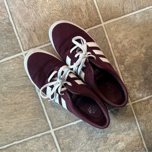 Maroon adidas size 8 women’s